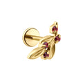 Mistletoe Flat Back Stud