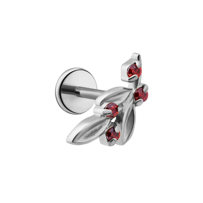 Mistletoe Flat Back Stud