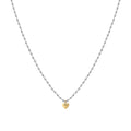 Mixed Signals Heart Necklace
