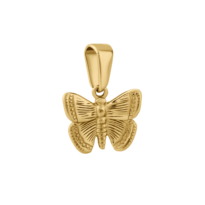 Moth Necklace Charm