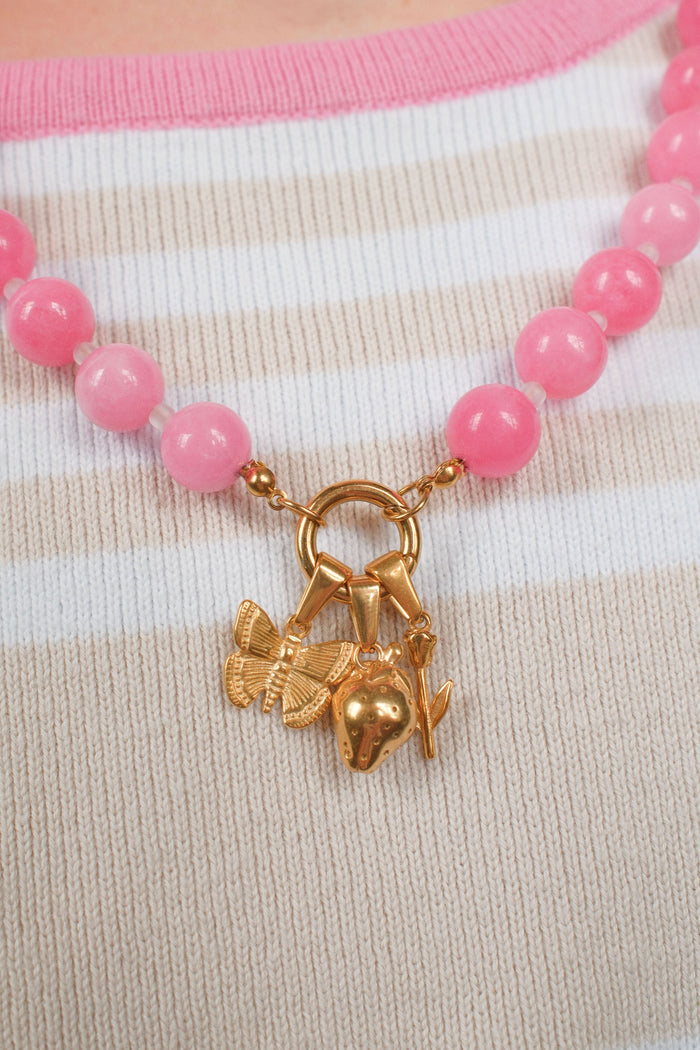 Moth Necklace Charm