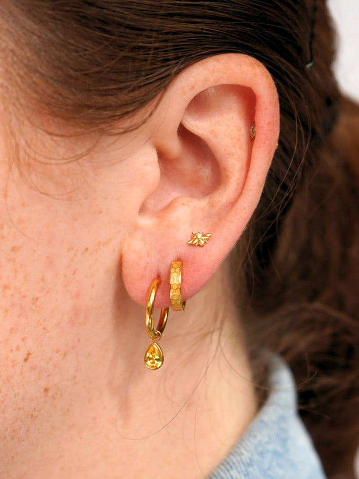 Nectar Droplet Hoop Charm
