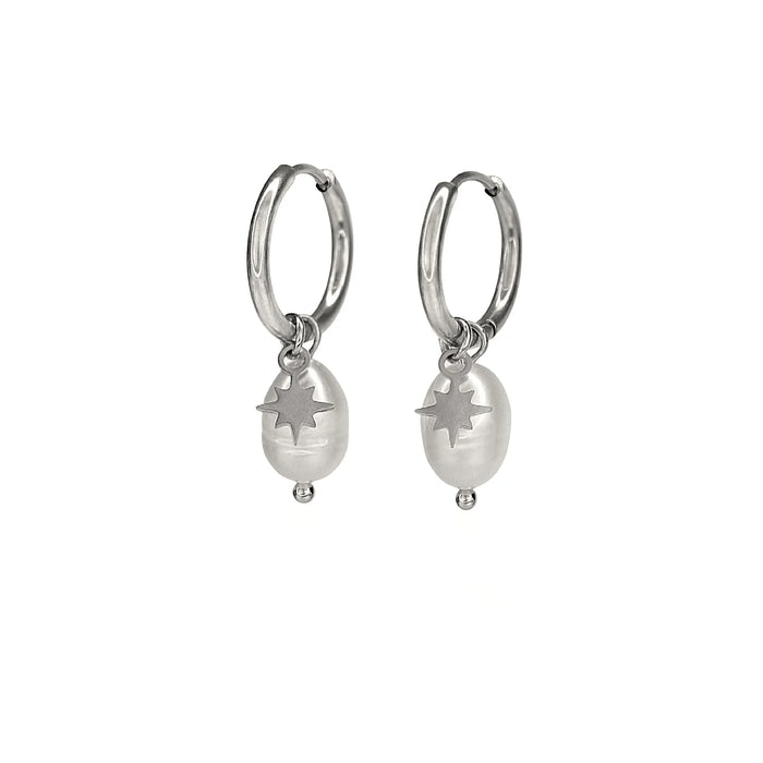 North Star Pearl Hoops