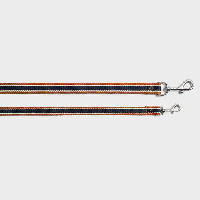Nylon Dog Leash - Brand Stripe