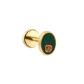 Olive Flat Back Stud