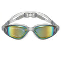Onquest Mirrored Racing Swim Goggles With Protective Case Free Size