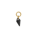 Onyx Kite Hoop Charm