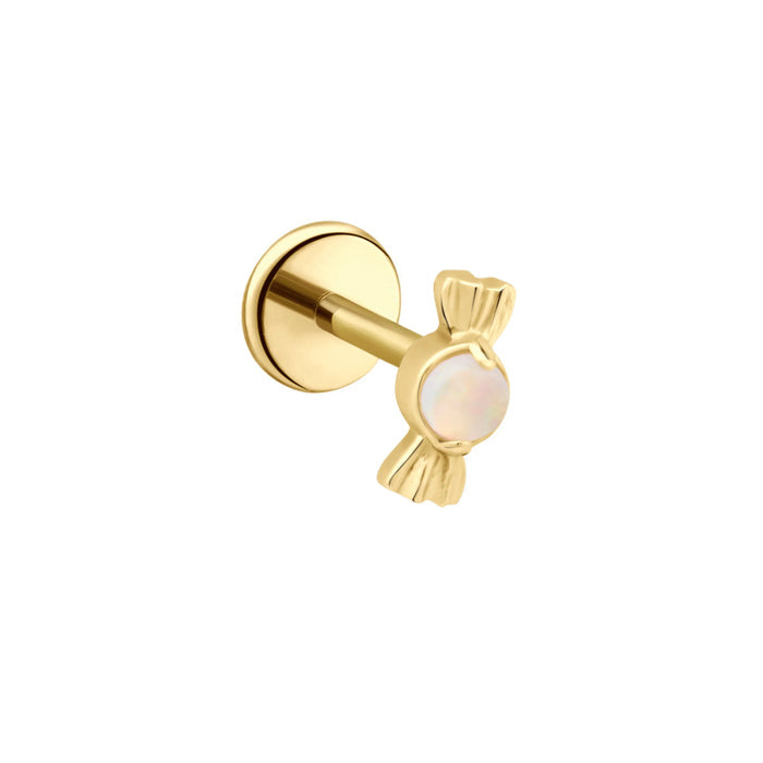 Opal Candy Flat Back Stud