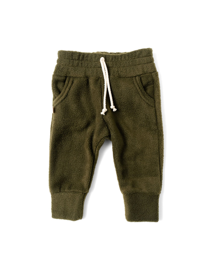 original jogger - caper - polar fleece