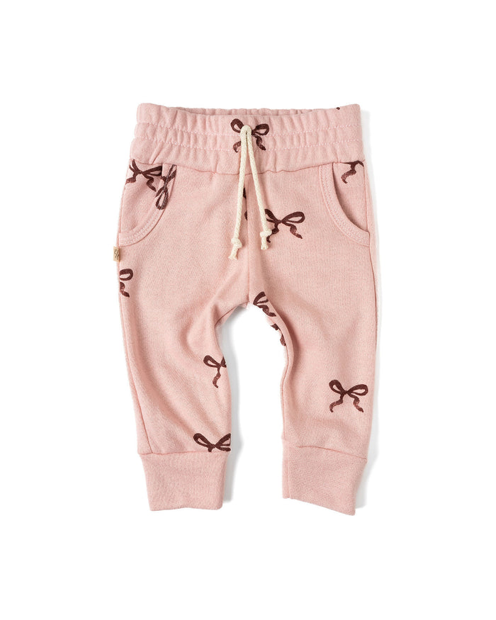 original jogger - classic bow on natural