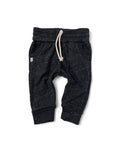original jogger - granite - fleece terry