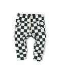 original jogger - jade checkerboard