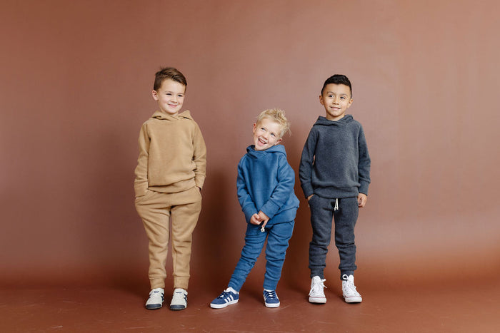 original jogger - lagoon - polar fleece
