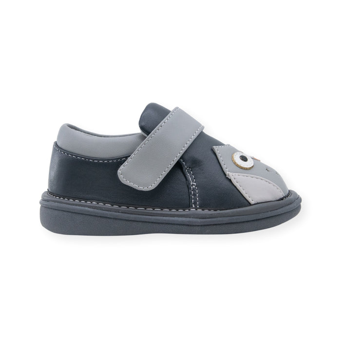 Owl Grey Shoe - Wee Squeak
