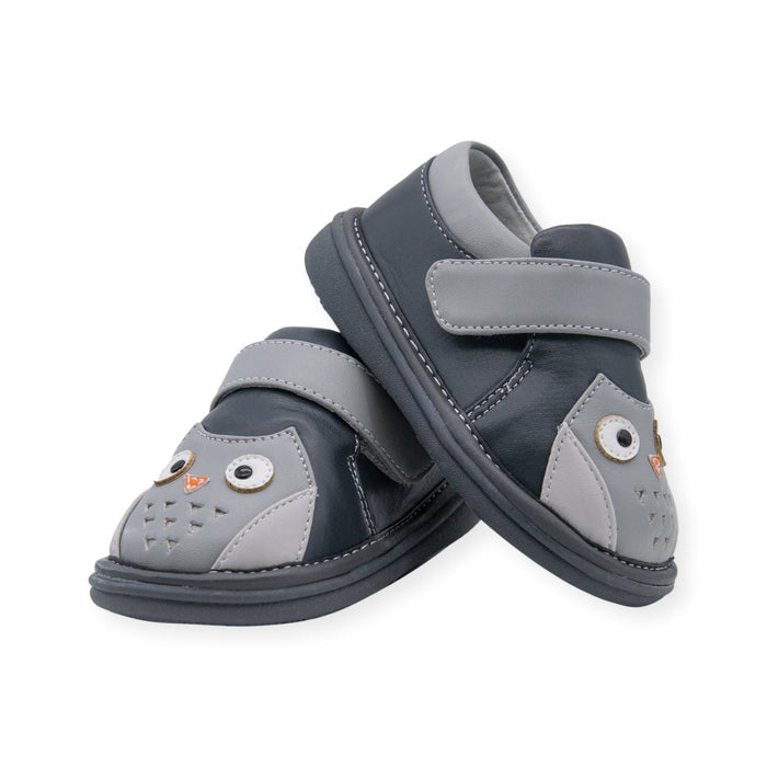 Owl Grey Shoe - Wee Squeak