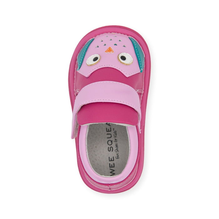 Owl Pink Shoe - Wee Squeak