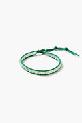 Paracord Wrap Anklet Prehnite