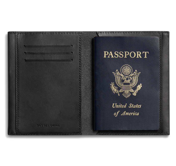 Passport Holder - Black