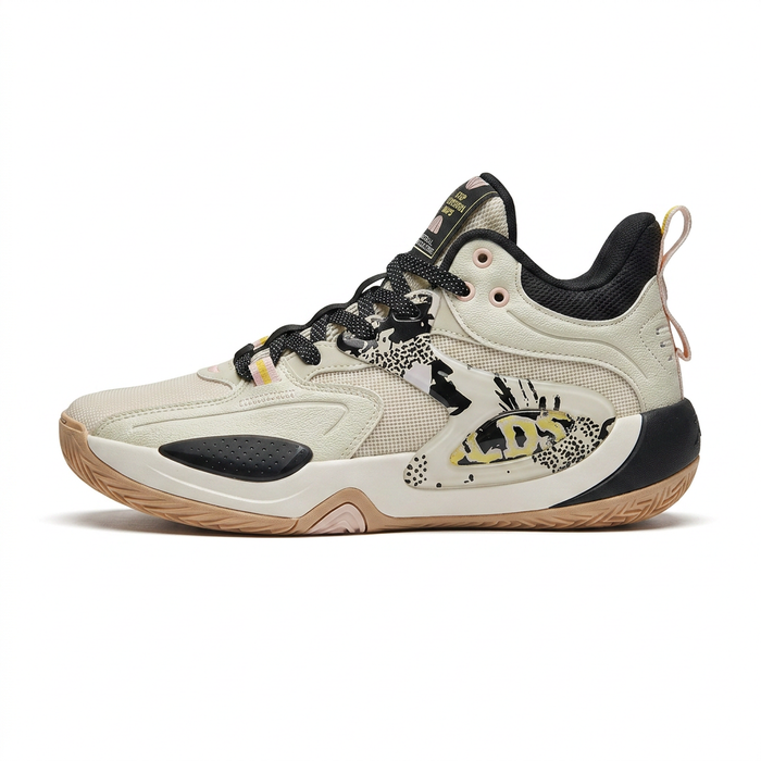 Peak And Basketball Shoes With Graphic Side