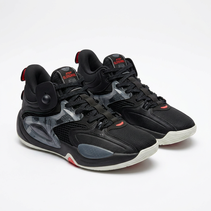 Peak Basketball Shoes With Trandlucent Side Support Panels