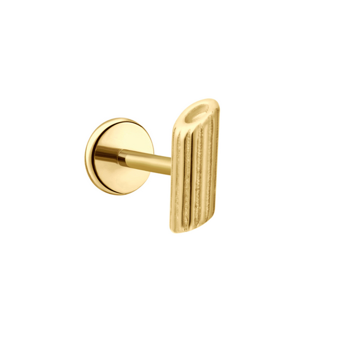 Penne Pasta Flat Back Stud
