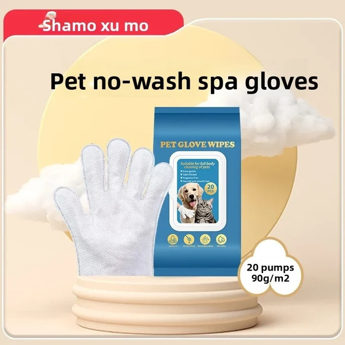 Pet Grooming Wipes Gloves