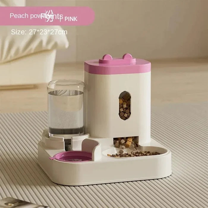 Pet Auto Feeder Water Fountain