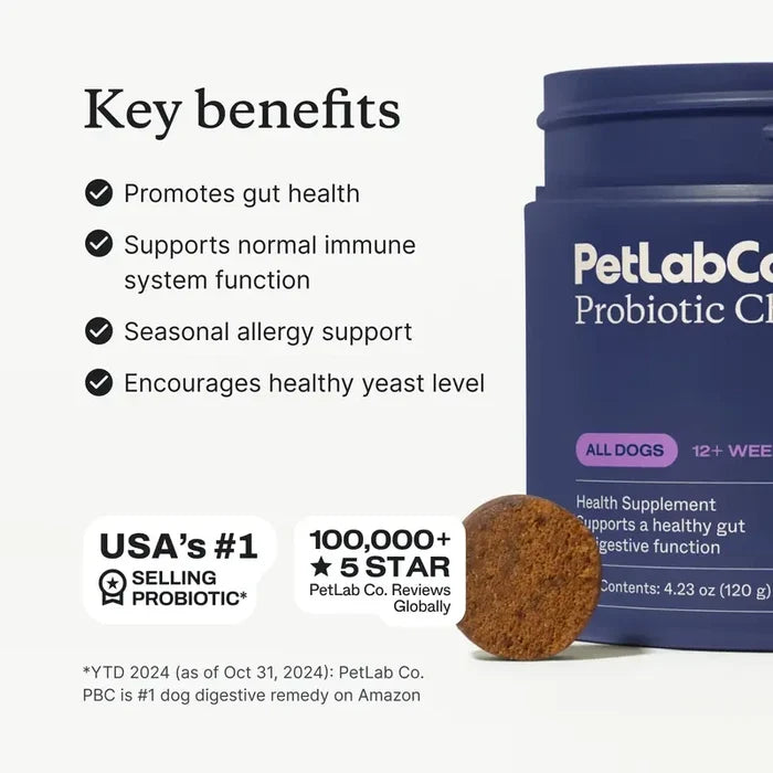 PetLab Co. Dog Probiotic Soft Chews