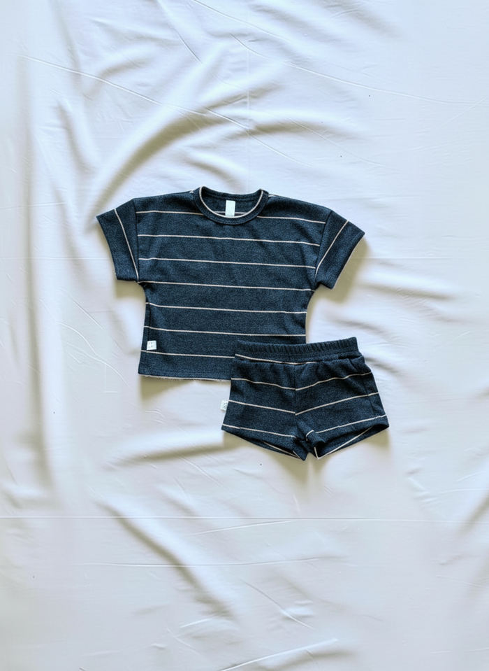 play set - anthracite sand stripe