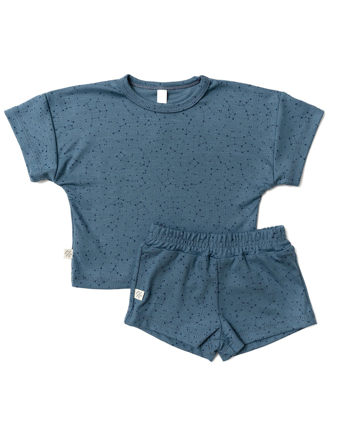 play set - constellations on pigeon blue