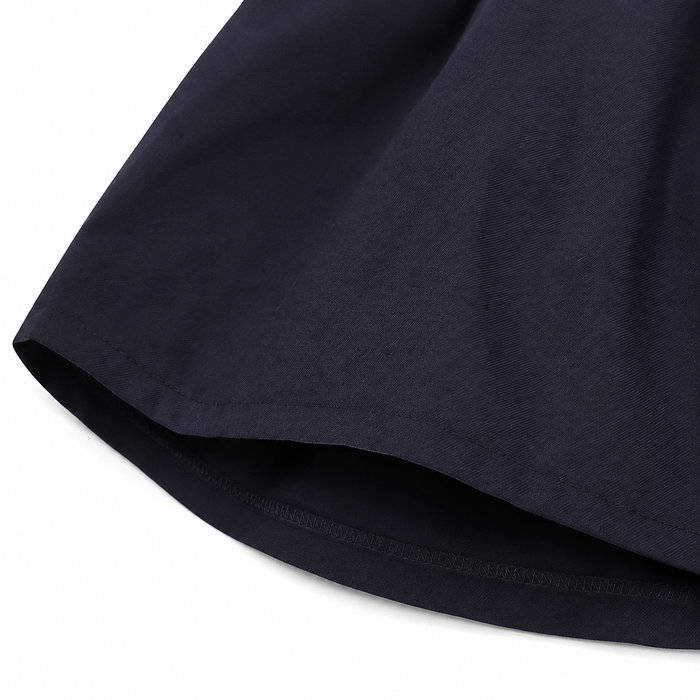 Pleated Elastic Waist Skirt