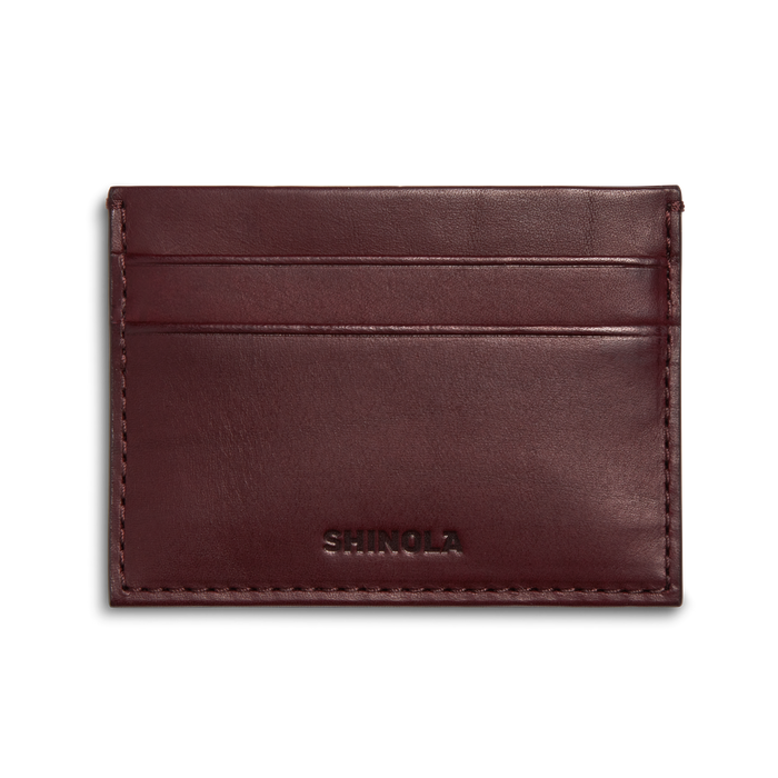 Pocket Card Holder - Merlot