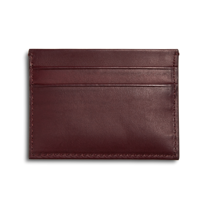 Pocket Card Holder - Merlot