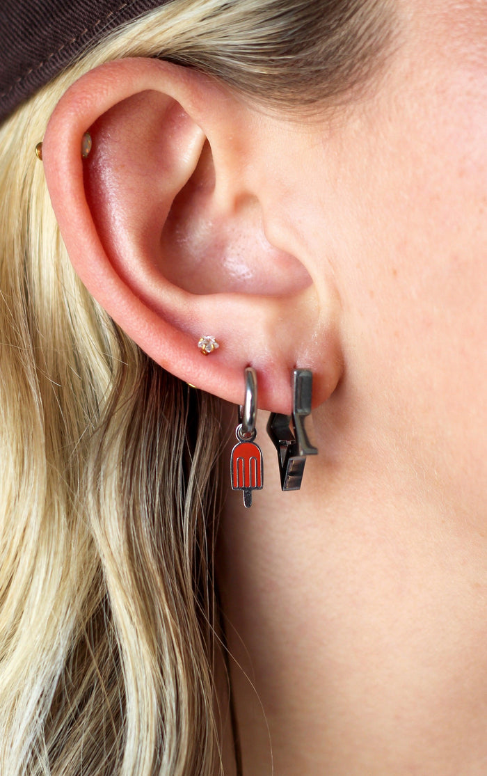 Popsicle Enamel Hoop Charm
