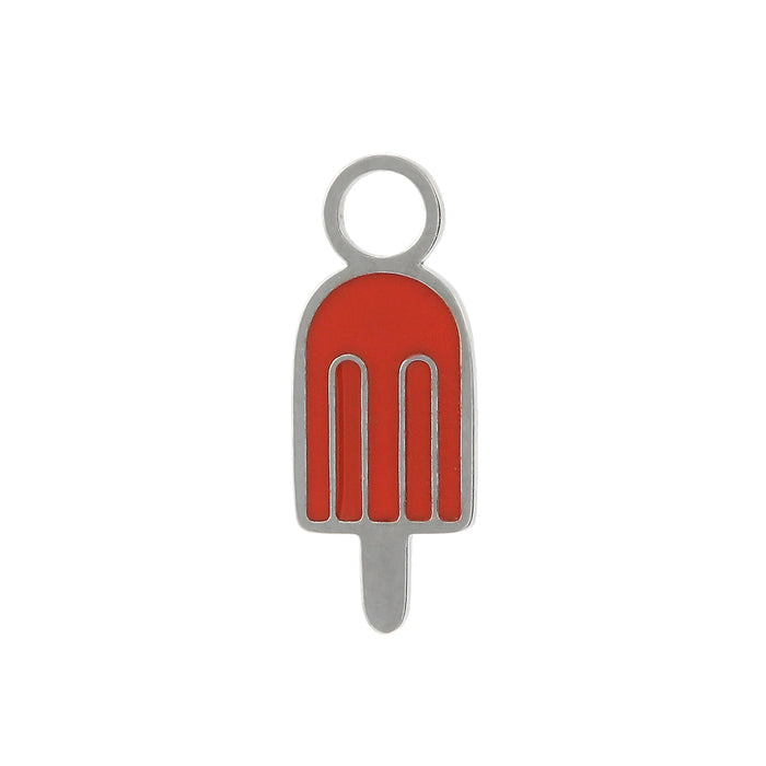 Popsicle Enamel Hoop Charm