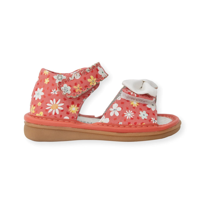 Posey Red Sandal - Wee Squeak