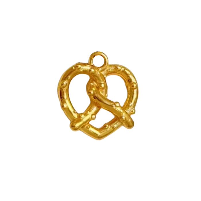 Pretzel Hoop Charm