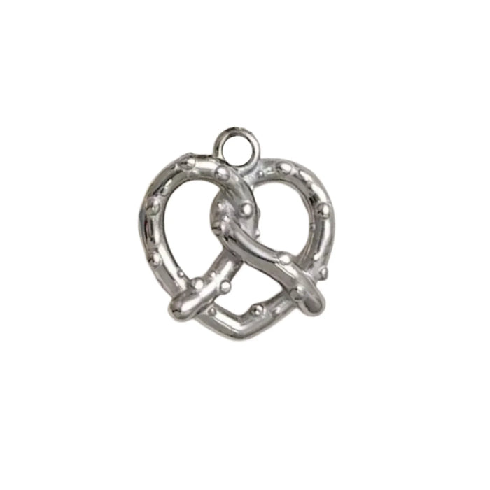 Pretzel Hoop Charm