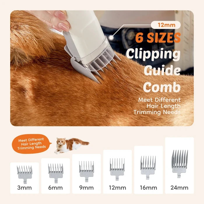 Professional Pet Grooming Vacuum Kit
