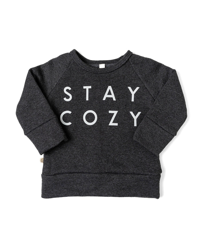 pullover crew - stay cozy on granite