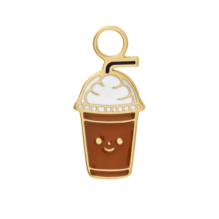 Pumpkin Drink Hoop Charm