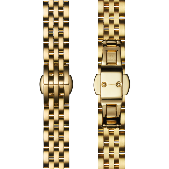 QR Bracelet: 12/10, Book 5 Link, ButterflyB, PoPG - Polished PVD Gold