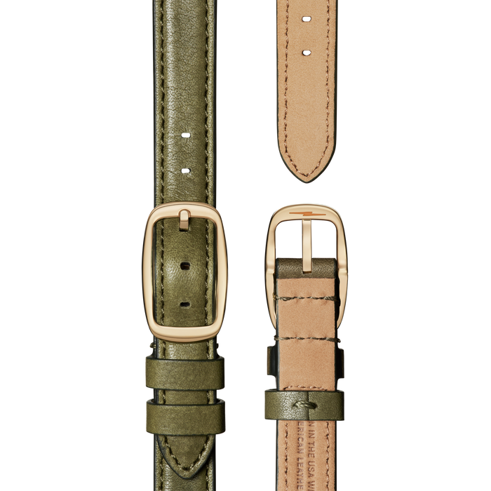 QR Strap: 14/14 Smooth Essex, Drop Loop VSQ, PoPRG - Spruce