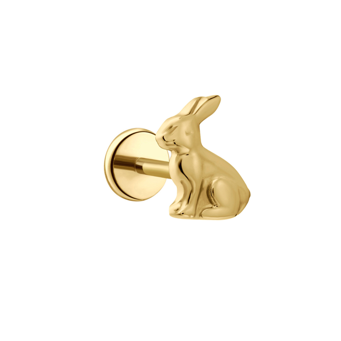 Rabbit Flat Back Stud