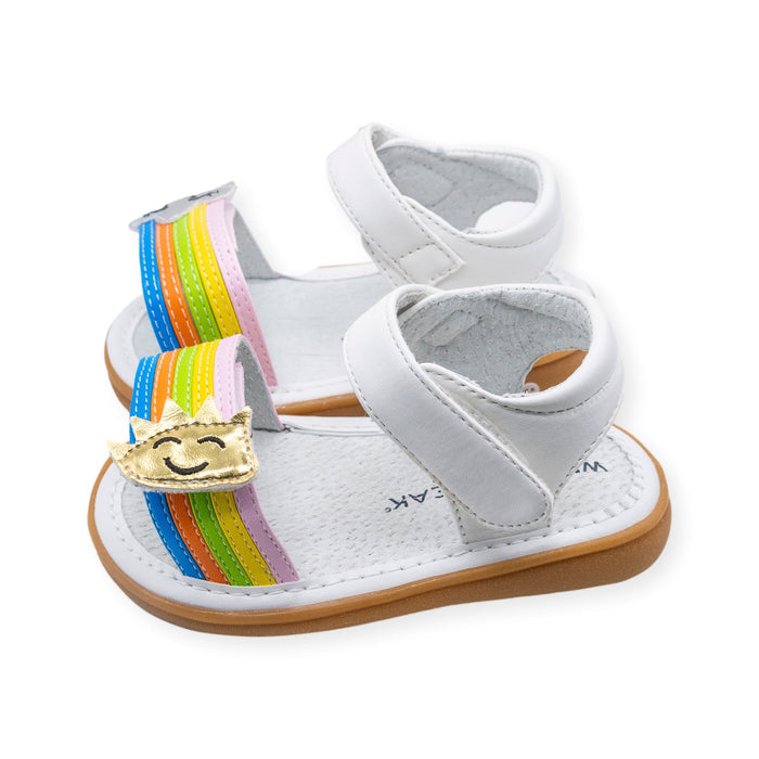Rainbow Sandal - Wee Squeak