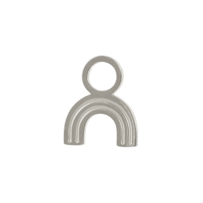 Rainbow Hoop Charm