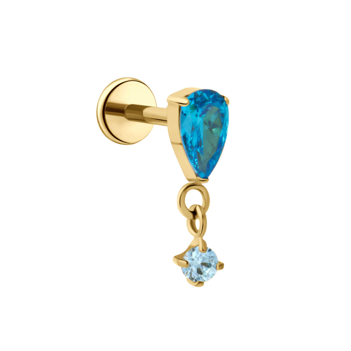 Rainfall Flat Back Stud