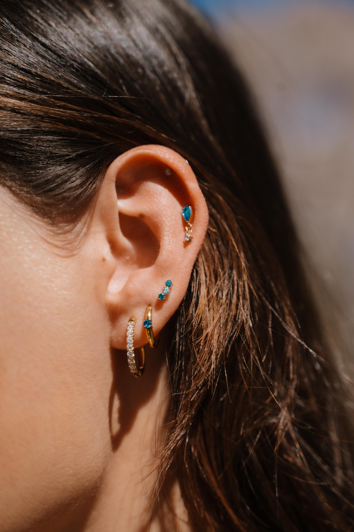 Rainfall Flat Back Stud