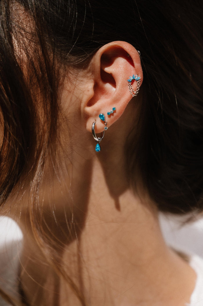 Rainfall Flat Back Stud
