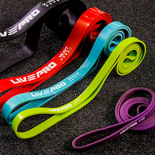 Resistance Loop Bands Set With Multiple Strength Levels